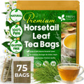 Premium Horsetail Leaf Tea Bags, 100% Natural & Pure from Horsetail Loose Leaves Herbal Tea. No Sugar, No Caffeine, No Gluten, Vegan.